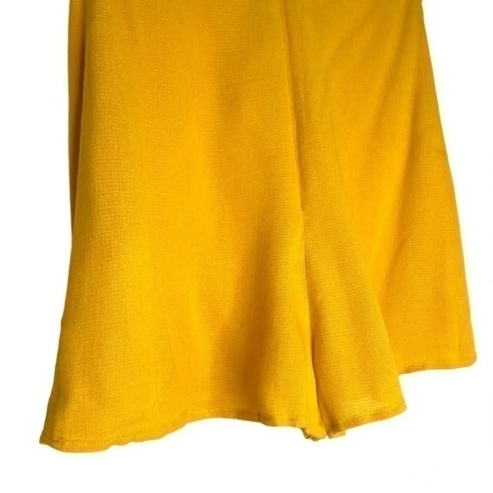 Rachel Pally Revolve High Waist Soft Yellow Gold Shorts Sunflower NWT